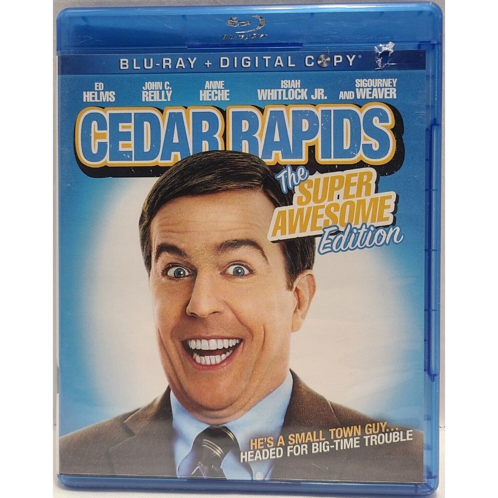Cedar Rapids (Blu-ray Disc, 2011, 2-Disc Set, Includes Digital Copy)